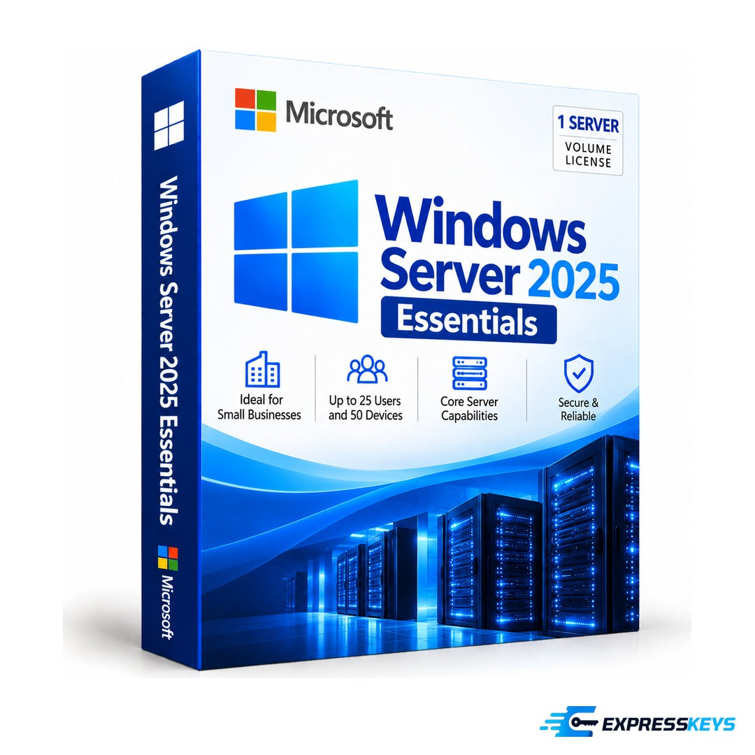 Windows Server 2025 Essentials – Express Keys
