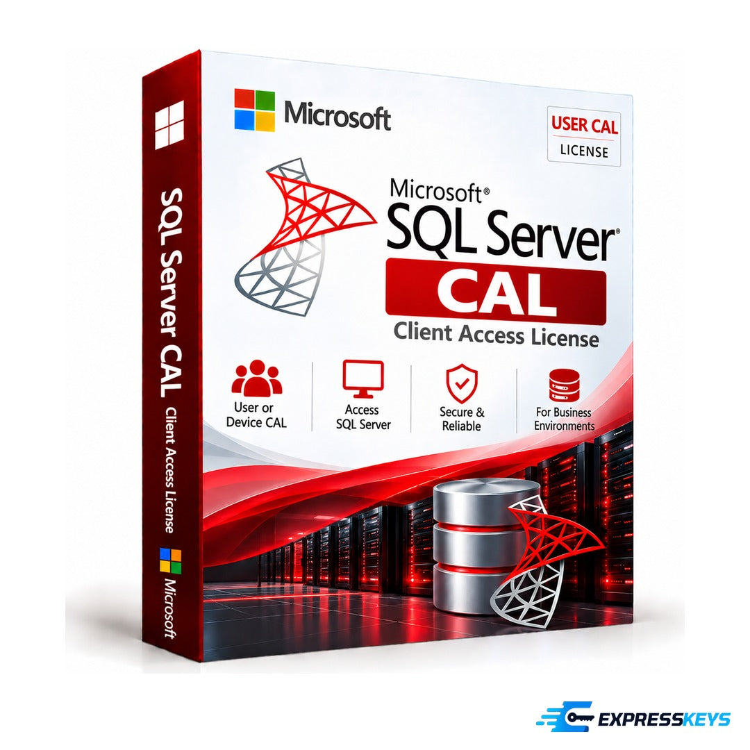 Microsoft SQL Server 2017 User CAL – Express Keys