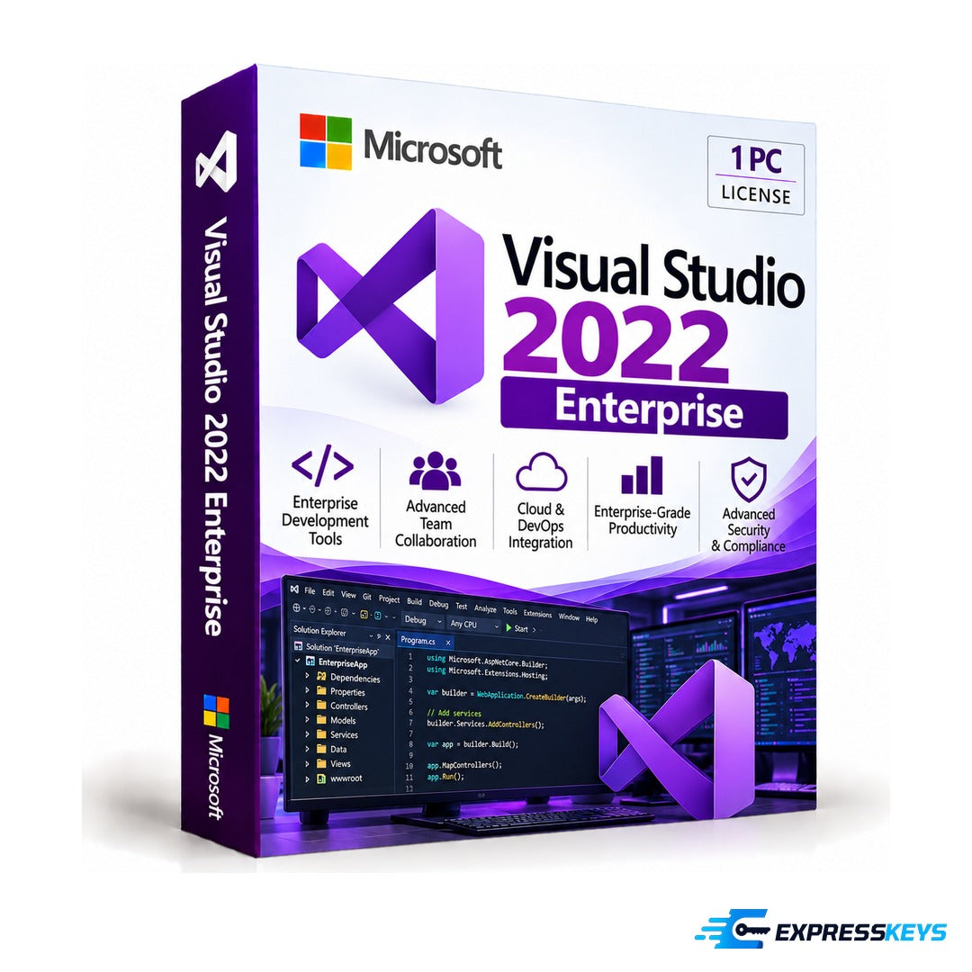 Microsoft Visual Studio 2022 Enterprise – Express Keys