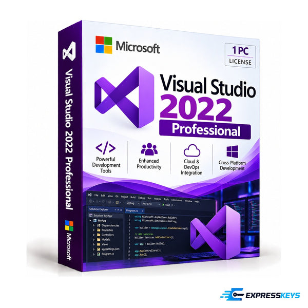 Microsoft Visual Studio 2022 Professional – Express Keys