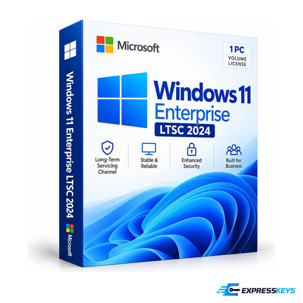 Microsoft Windows 11 Enterprise LTSC 2024 (5 PC) – Express Keys