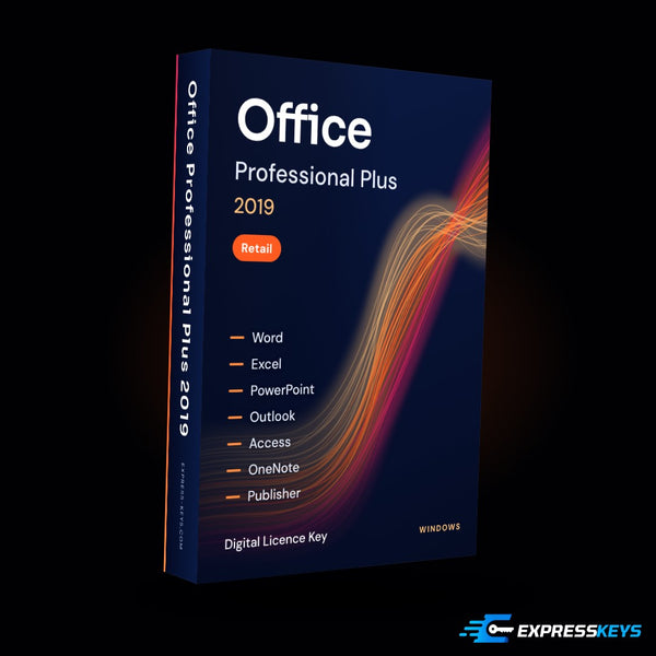 Office 2019 Pro Plus Retail Key digital licence – Express Keys
