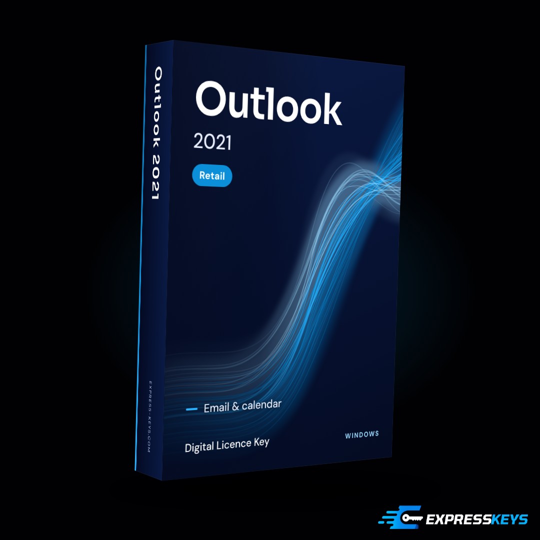 Outlook 2021 Retail Key digital licence – Express Keys